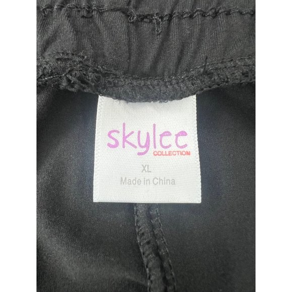 Skylee Collection Black Maternity Super Soft Leg Pants XL - Picture 9 of 10